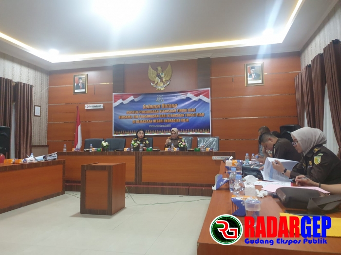 Asisten Pengawas Kejaksaan Tinggi Riau Laksanakan Kunjungan Kerja ke Kejari Indragiri Hilir